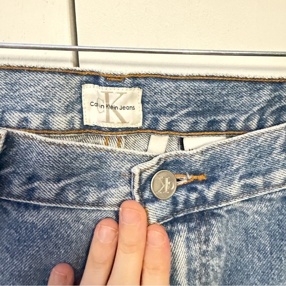 Calvin Klein Vintage Easy Fit Jeans Men’s 38x34 Light Wash Classic Denim - Picture 4 of 6